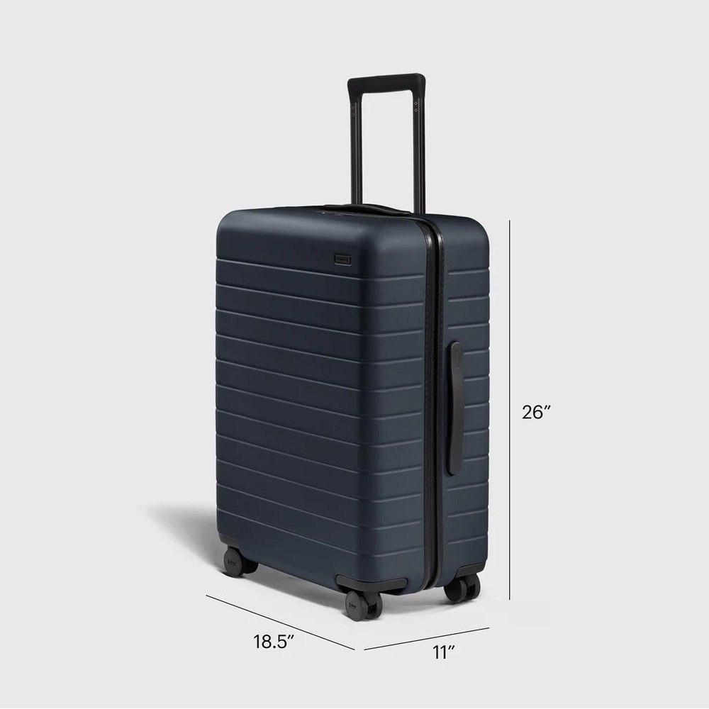 Away ‘Medium’ Midnight Blue Travel Suitcase - Picture 11 of 13